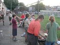 Hot dog dinner-Ricket's Glen camping trip 006